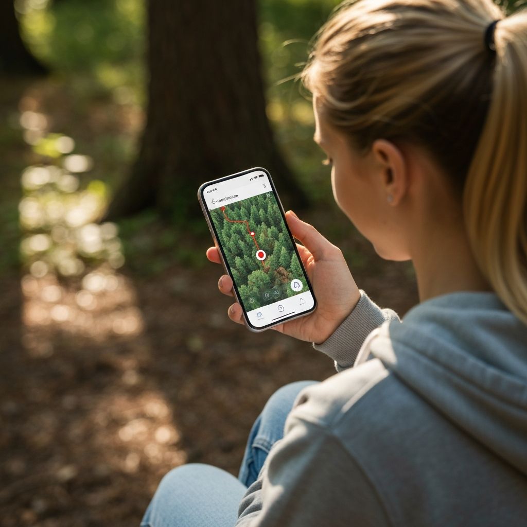 Parent tracking DofE expedition