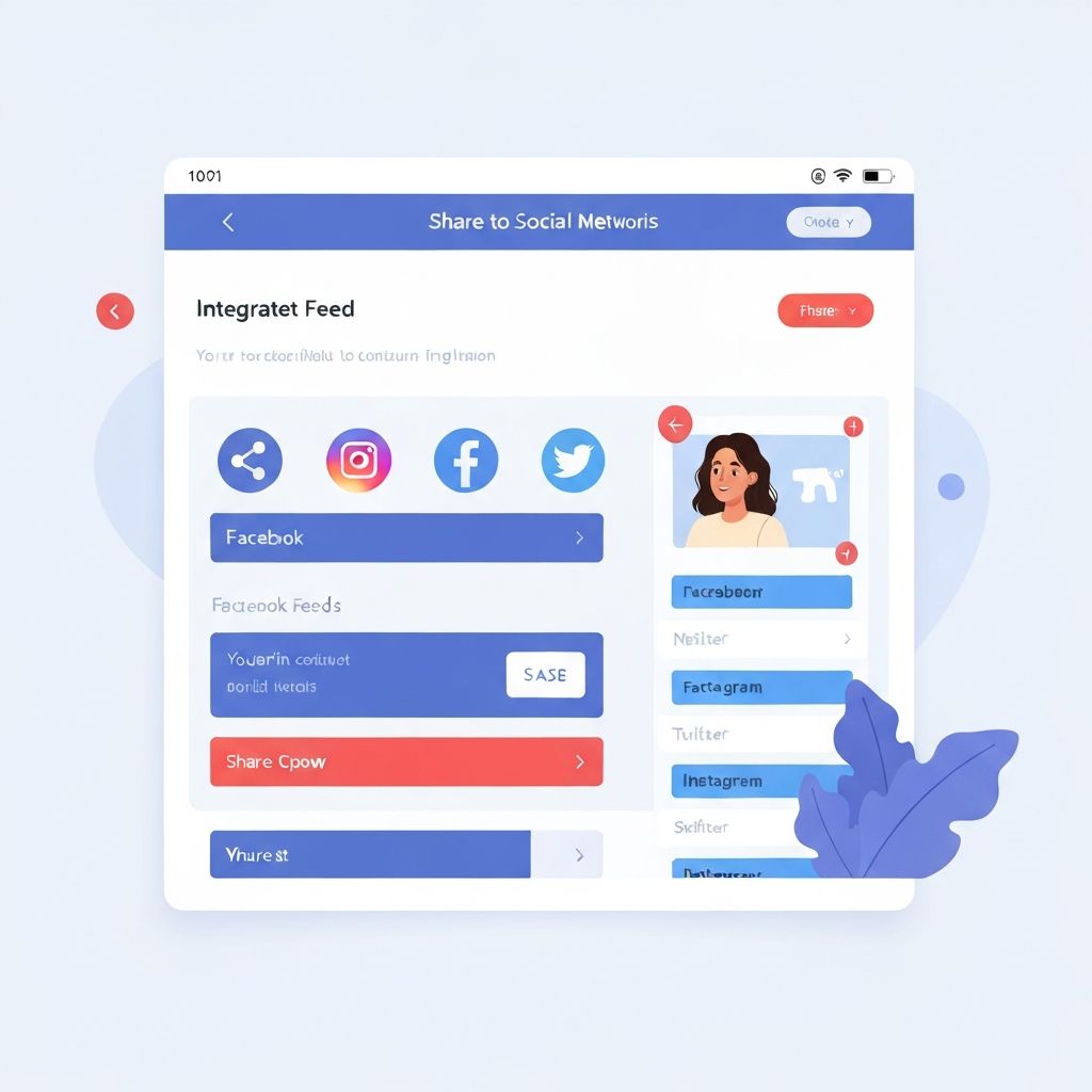Share tracking maps on social media platforms